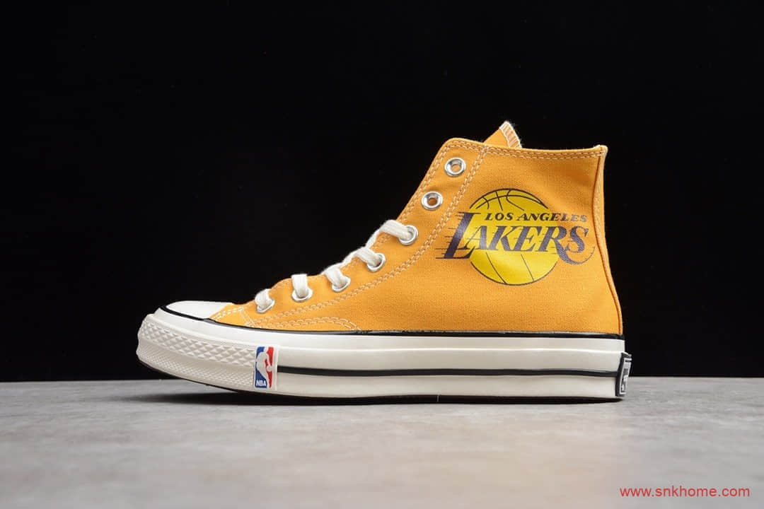 经典匡威NBA湖人联名 致敬科比 Converse Chuck x NBA 货号D3J23