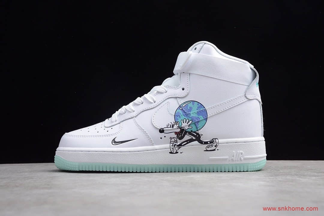 空军鸳鸯配色 Air Force 1 “”Earth Day Pack"世界地球限定 货号：CI5545-100