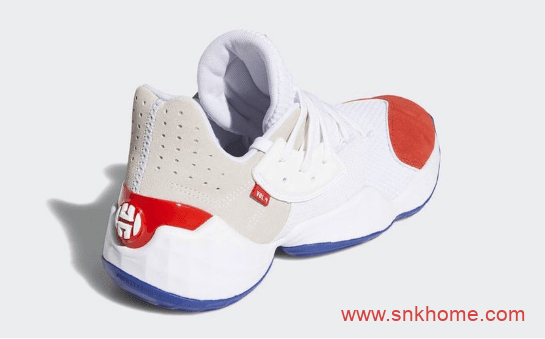 致敬艾弗森 哈登四代战靴 Harden 4 "Question 4"新配发售价格 哈登BOOST实战篮球鞋 货号: FV5598