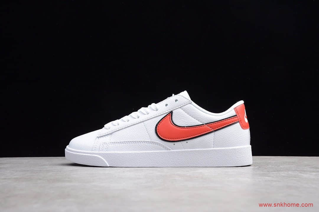 开拓者联名款 NIKE Blazer 1977 Vntg Stranger Hawkins 公司级头层荔枝皮材质 货号：AV3028-109