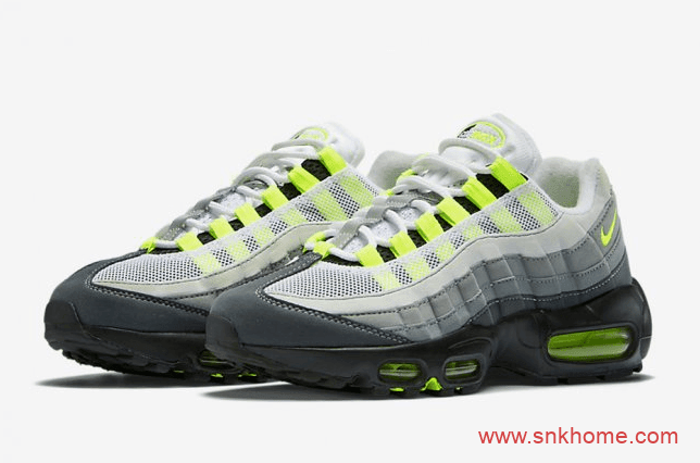 耐克 Air Max 95复刻鞋 耐克气垫跑鞋 Air Max 95 OG “Neon” 货号：CT1689-001