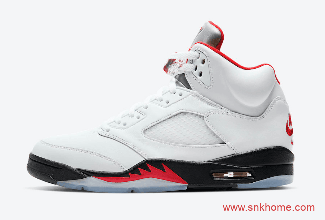 AJ5流川枫 Air Jordan 5 “Fire Red”美区突袭发售  货号：DA1911-102