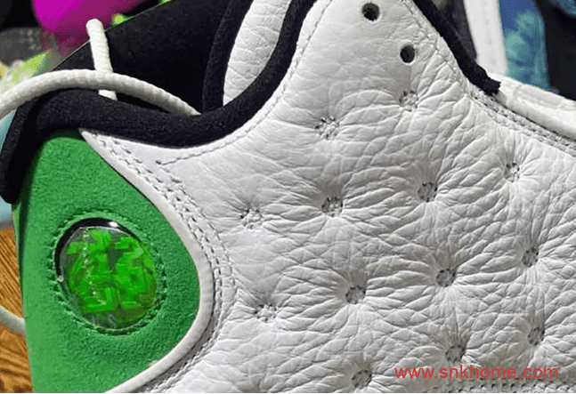 雷阿伦 PE 配色 AJ13 “Lucky Green”白绿发售价格 货号414571-113