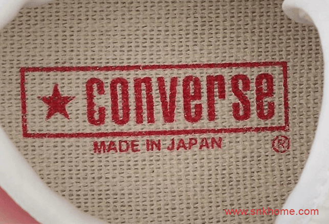 日产Converse One Star J发售日期 匡威一星日韩风红白配色