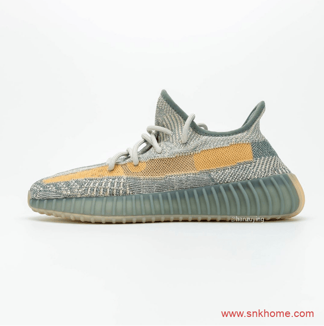 Yeezy Boost 350 V2 “Israfil” 椰子350V2蓝灰新配色 货号FZ5421