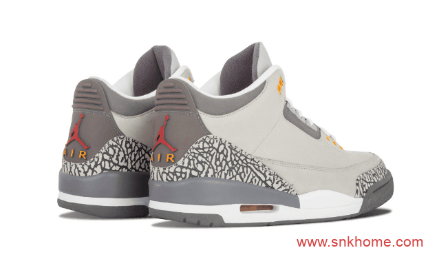 Air Jordan 3 “Cool Grey” 酷灰午夜蓝新配色发售日期 货号：CT8532-012