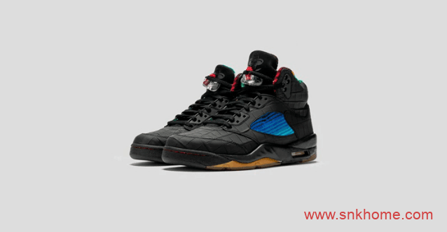 Air Jordan 5皮革 + 另类编织设计AJ5新款 AJ5定制版价位5K+