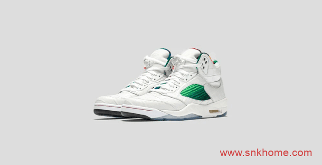 Air Jordan 5皮革 + 另类编织设计AJ5新款 AJ5定制版价位5K+