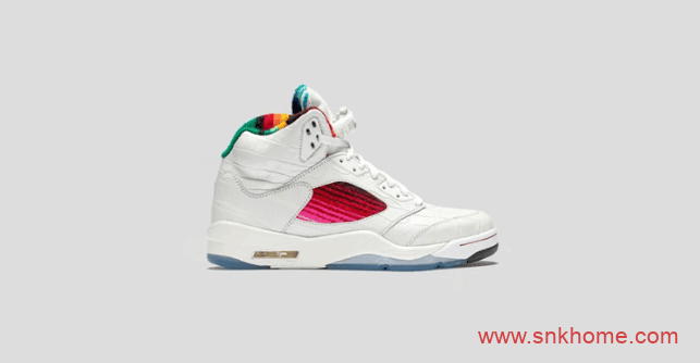 Air Jordan 5皮革 + 另类编织设计AJ5新款 AJ5定制版价位5K+