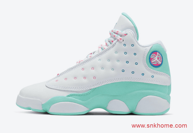 Air Jordan 13 GS “Aurora Green”  AJ13薄荷绿发售日期 货号：439358-100 