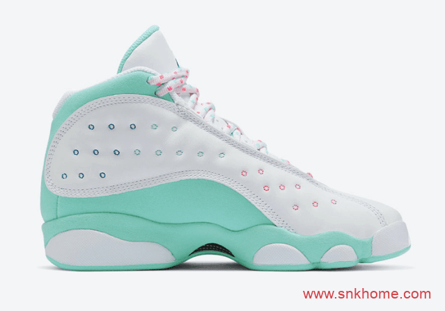 Air Jordan 13 GS “Aurora Green”  AJ13薄荷绿发售日期 货号：439358-100 