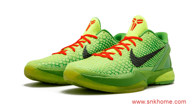 Nike Kobe 6 Protro “Grinch” 科比6代圣诞节乳腺癌都会回归 货号：CW2190-300