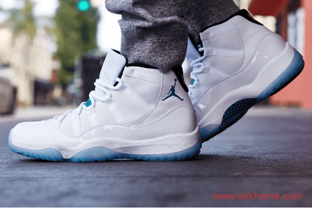 Air Jordan 11 Low “Legend Blue” AJ11传奇蓝低帮新款发售日期 货号：AV2187-117