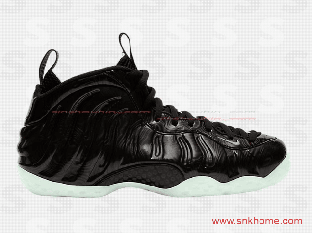 神秘 Nike Air Foamposite One新配色设计图曝光 正品耐克黑色喷泡