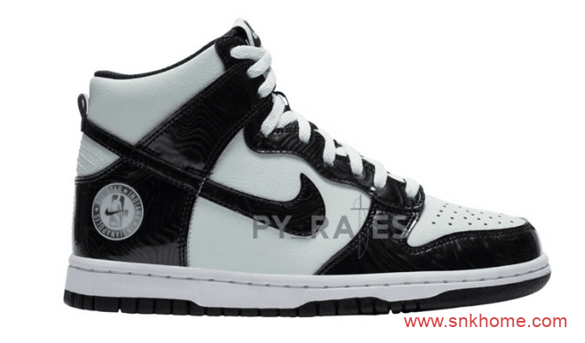 Nike Dunk High SE “All Star Weekend” 耐克Dunk全明星周末高帮黑绿板鞋实物图曝光