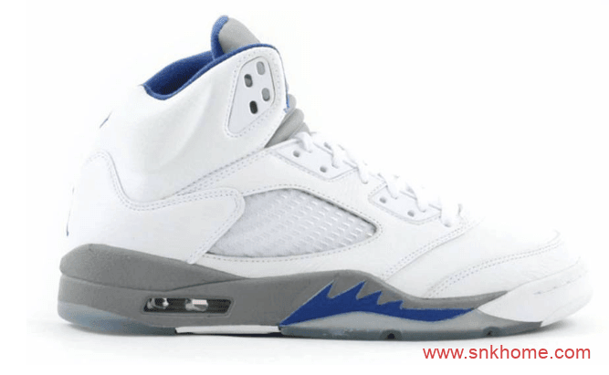 Air Jordan 5 “Hyper Royal” AJ5白蓝配色 AJ5皇家白蓝新配色效果图 货号：DD0587-140