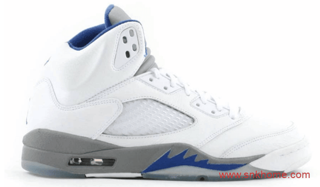 Air Jordan 5 “Hyper Royal” AJ5白蓝配色 AJ5皇家白蓝新配色效果图 货号：DD0587-140