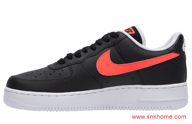 Nike Air Force 1 “Worldwide” 耐克空军黑红新配色发售价格 货号：CK6924-001