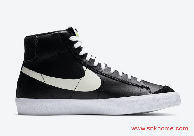 Nike Blazer Mid 耐克开拓者黑色高帮新配色发售日期 货号：DA4651-001