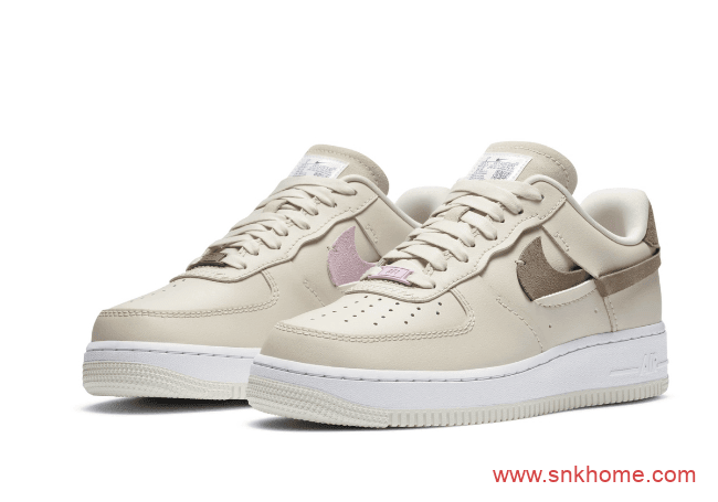 耐克空军一号糖果撞色 NIKE Air Force 1 LXX 耐克空军断勾女子板鞋官图释出