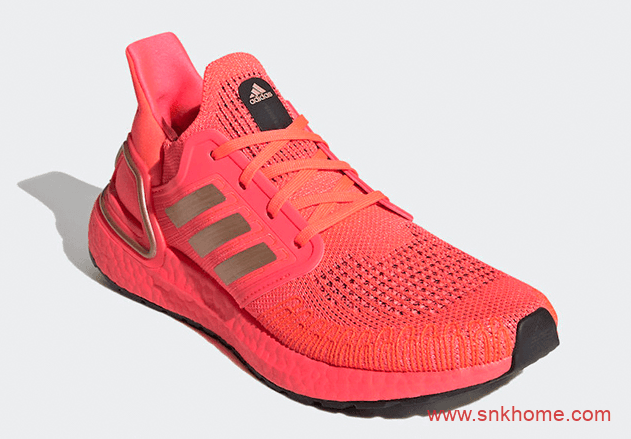 阿迪达斯UB红色跑鞋发售日期 adidas Ultra Boost 2020 UB2020新款新配色发售日期 货号：FW8726