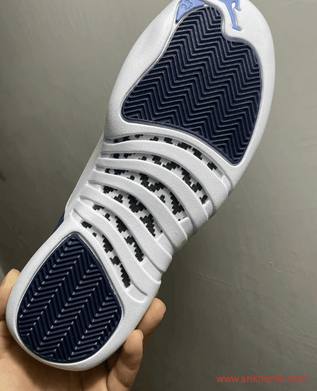 AJ12水洗蓝实战篮球鞋实物图 Air Jordan 12 “Indigo”下周发售 货号：130690-404