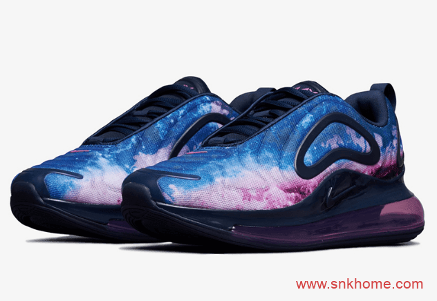 耐克MAX270渐变星空配色 Nike Air Max 720 “Galaxy”全新星空主题发售日期 货号：CW0904-400