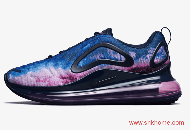 耐克MAX270渐变星空配色 Nike Air Max 720 “Galaxy”全新星空主题发售日期 货号：CW0904-400