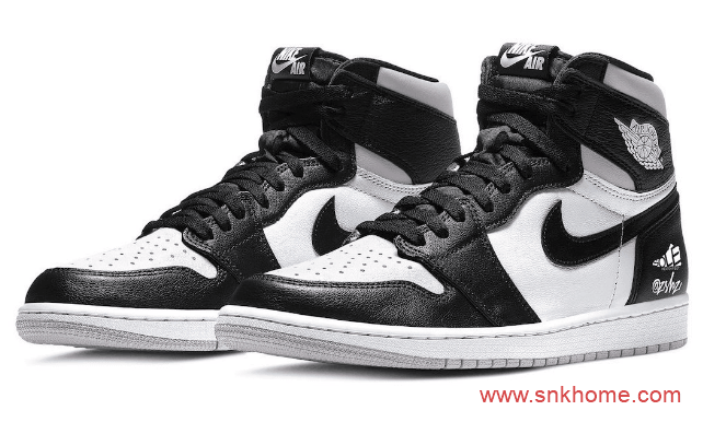 Air Jordan 1熊猫复刻 Air Jordan 1 High OG AJ1高帮黑白发售日期 货号：555088-035