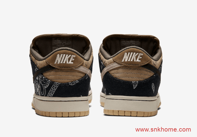 耐克Dunk SB斯科特联名国内将线下发售 Travis Scott x Nike SB Dunk Low国内发售日期 货号：CT5053-001