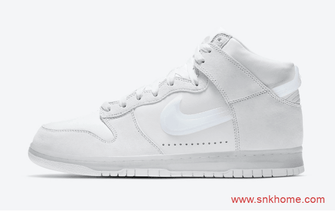 耐克Dunk SB时尚店铺联名款 Slam Jam x Nike Dunk High 耐克Dunk SB黑白高帮板鞋 货号：DA1639-100/DA1639-101