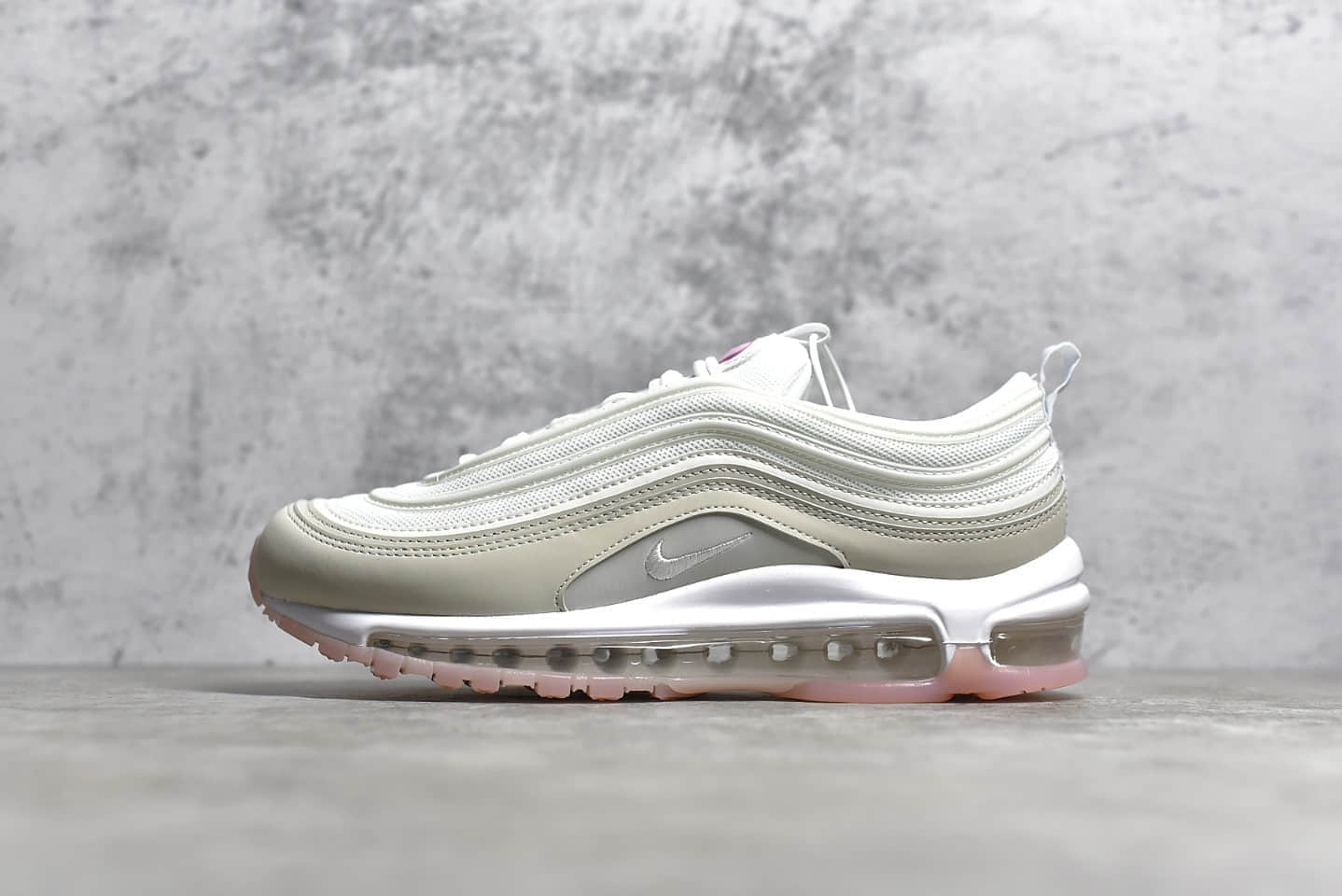 耐克MAX97子弹粉色CJ纯原版本 NIKE Air Max 97 耐克子弹气垫女生配色 货号：CT1904-100