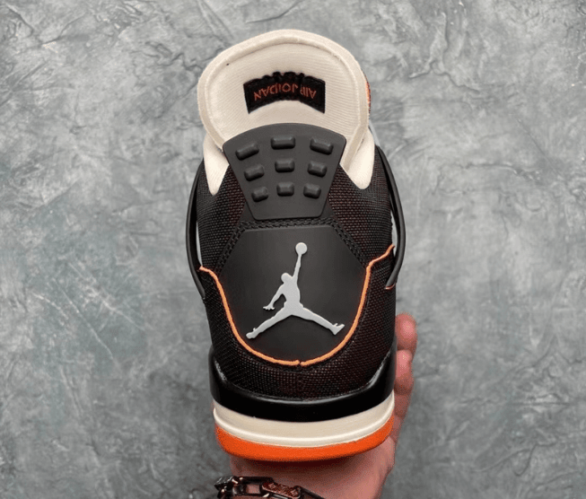 AJ4褐色鞋面橙色大底 Air Jordan 4 WMNS “Starfish” 金属橙AJ4发售日期 货号：CW7183-100