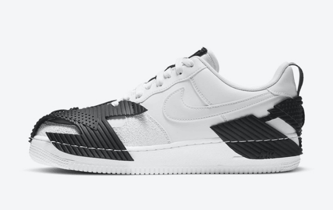 耐克空军一号全新包头设计 Nike NDSTRKT Air Force 1 空军最新款变形金刚既视感 货号：CZ3596-100