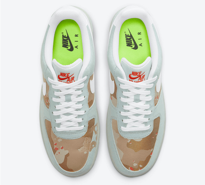 耐克空军一号沙漠迷彩低帮 Nike Air Force 1 ’07 LX “Desert Camo” 耐克空军迷彩休闲板鞋新款 货号：DD1175-001