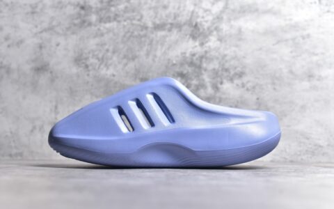 老汪纯原版本阿迪达斯蓝色拖鞋adidas Adifom IIInfinity Mule阿迪达斯正品拖鞋阿迪达斯拖鞋不发臭货号货号IH0356