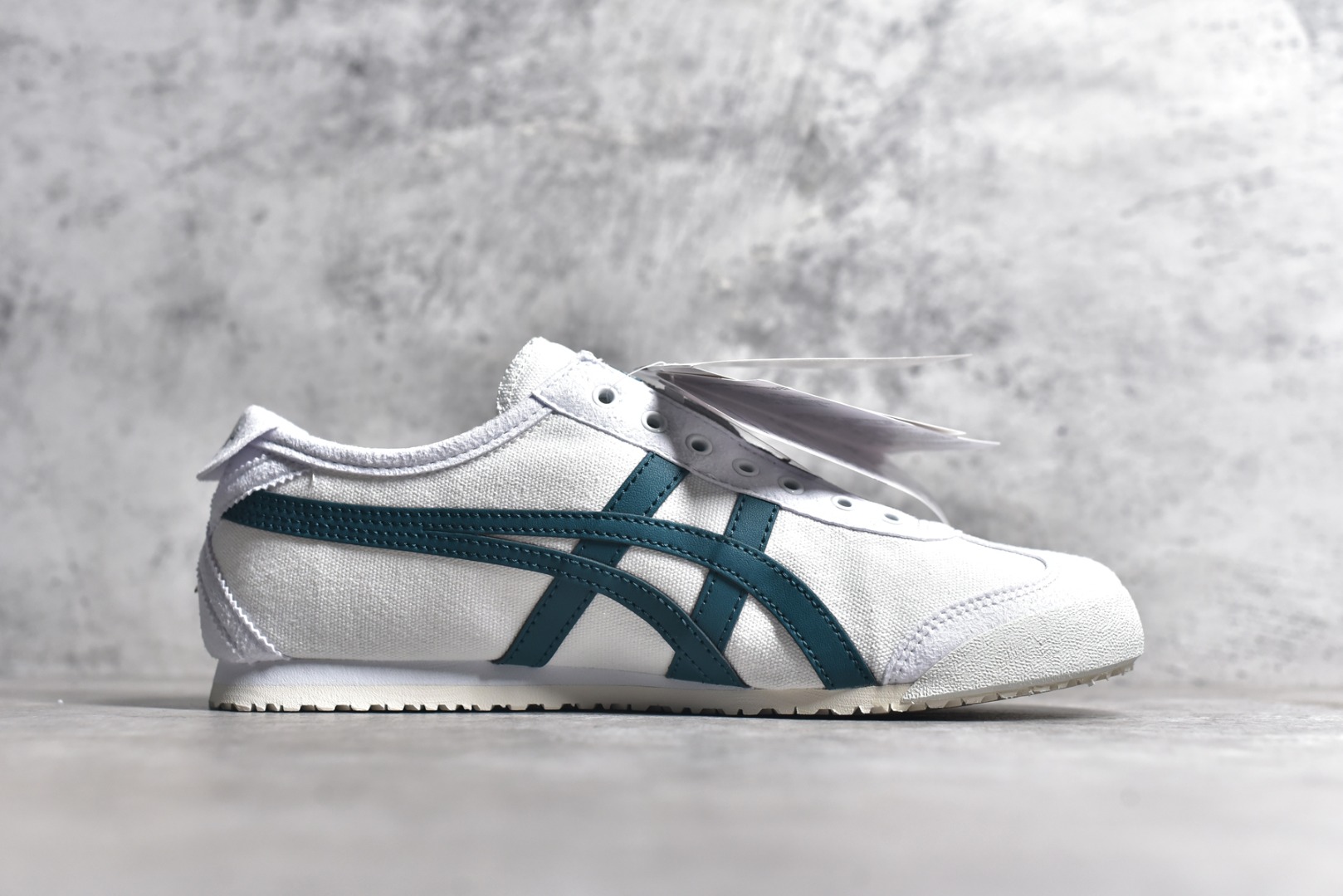 Asics Onitsuka Tiger MEXICO 66,亚瑟士鬼冢虎白蓝,亚瑟士帆布鞋