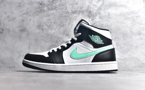 AJ1白绿夜光中帮AJ1 BRAND SU24高仿AJ1货号DQ8426-103