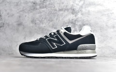 新百伦574黑色跑鞋New Balance 574美国新百伦正品NB574新百伦代购货号ML574EVB