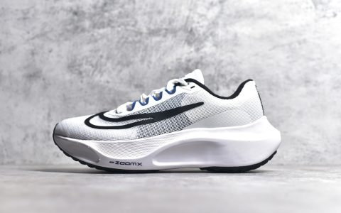 耐克飞线5代白色跑鞋Nike Zoom Fly 5耐克新款耐克透气跑鞋货号FD6562-100