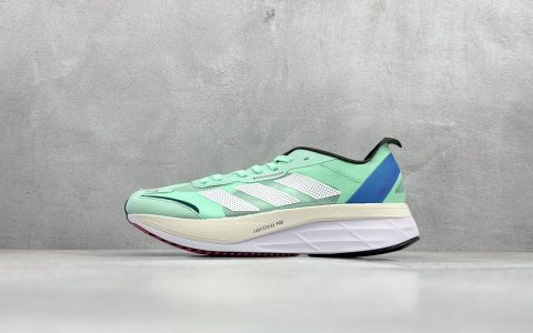 Adida阿迪达斯发泡底跑鞋Adidas Adizero Boston 11阿迪达斯缓震透气跑步鞋货号CV9064