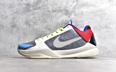 耐克科比5白色实战球鞋Nike Zoom Kobe 5科比5球鞋货源科比5球鞋哪里买科比球鞋货号CD4991-004