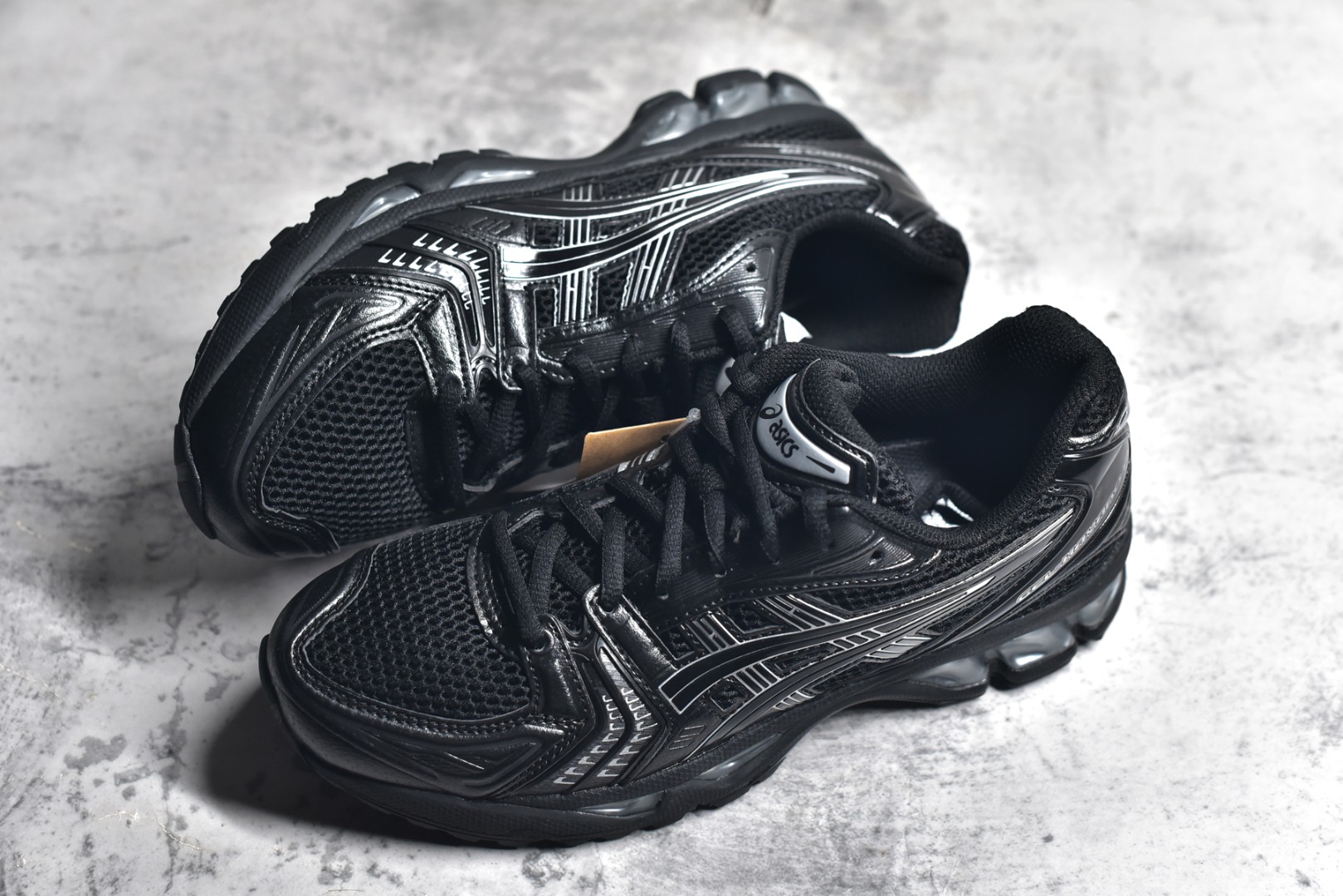 Asics Gel-Kayano 14,亚瑟士黑色跑鞋,亚瑟士货源