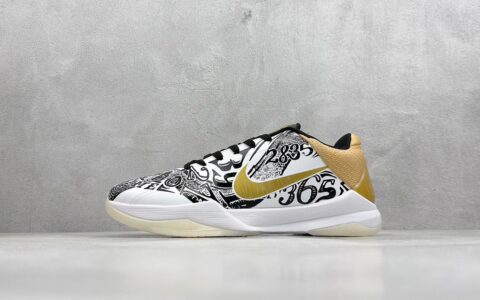 科比5球鞋实战Nike Zoom Kobe 5科比五代 Zoom Turbo气垫 货号CT8014-100