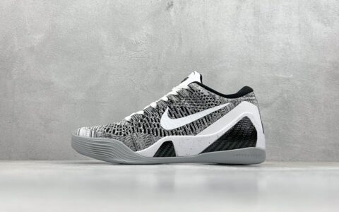 耐克科比9灰白网面实战球鞋Nike Kobe 9 Elite Protro耐克科比9实拍图耐克球鞋尺码货号639045-101