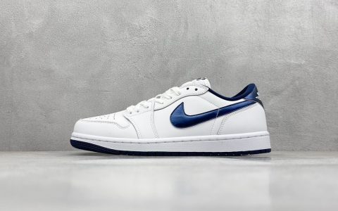 AJ1白蓝低帮板鞋AJ1 85 Metallic Blue货号FB9933-141