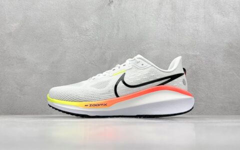 耐克登月17代白橙色尺码对照Nike Air Zoom Vomero 17耐克透气休闲跑鞋货号HF4914-100