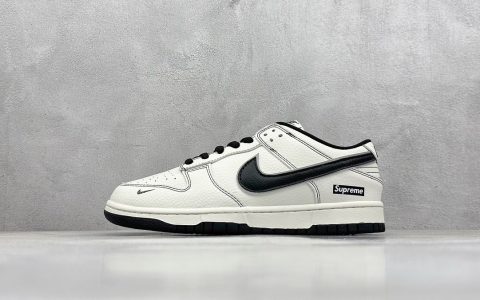 耐克Spreme联名米白色低帮NIKE x SUP联名板鞋货号RM2308-237