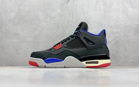 AJ4黑灰蓝AJ4Lase正品复刻AJ4黑色球鞋货号FV5029-003