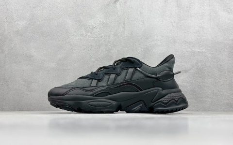 阿迪达斯水管黑色跑鞋Adidas original Ozweego TR阿迪达斯尺码怎么选货号ID9825